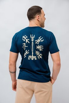 Camiseta Bússola Viking Azul Marinho